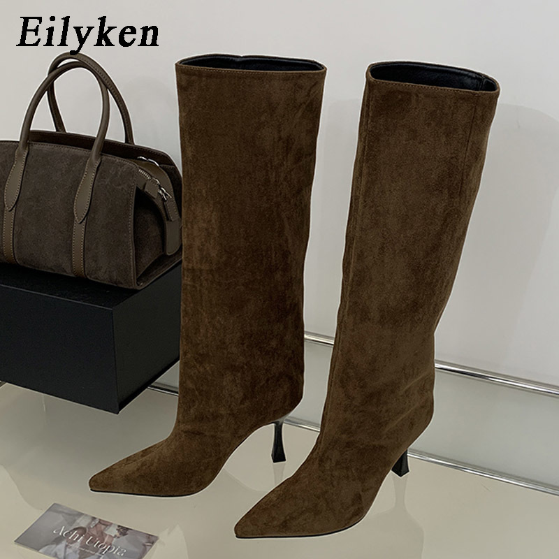 Knee High Boots Women - Eilyken – zimowe, w stylu retro,
