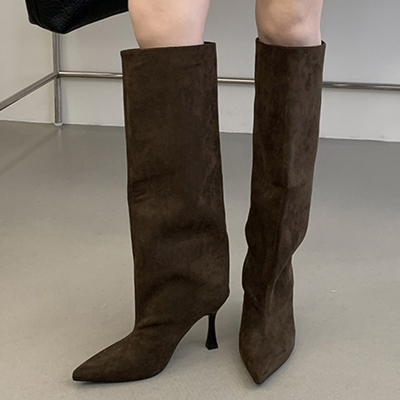 Eilyken – zimowe, w stylu retr – Knee High Boots Women recenzja i cena