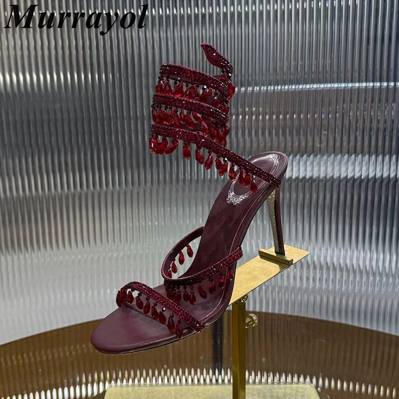 Sandały z paskiem w kształcie  – Women'S Shoes Quality recenzja i cena