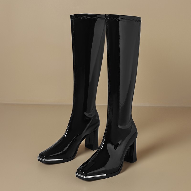 Kozaki za kolano Jesień Nowe K – Knee High Boots Women recenzja i cena