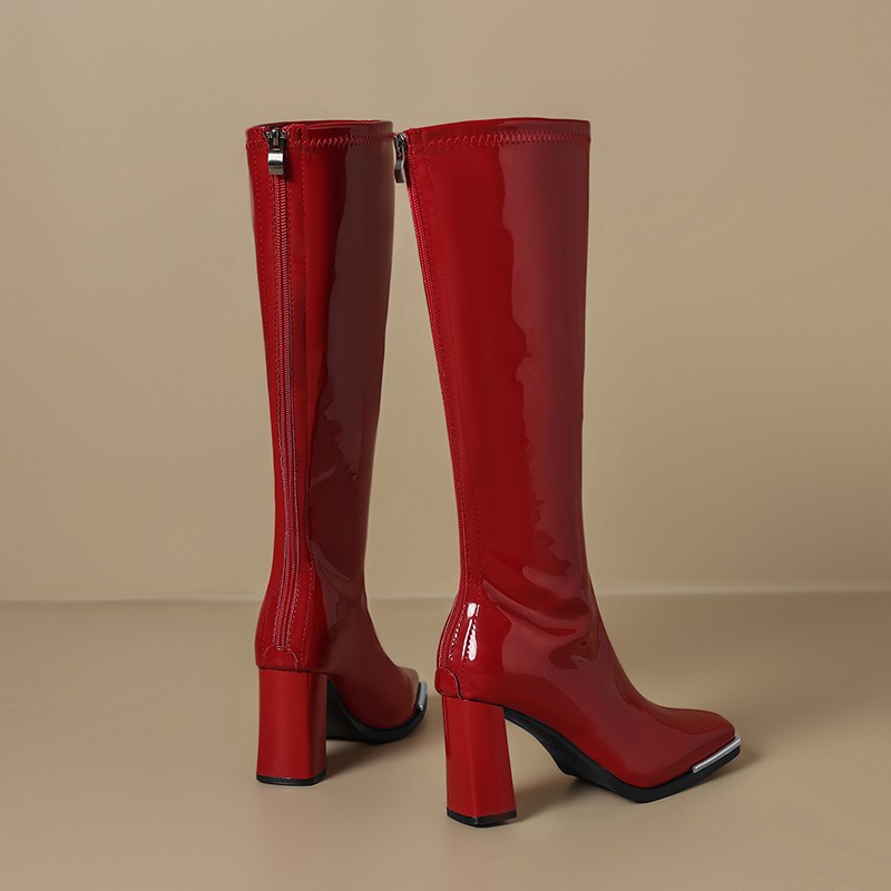 Kozaki za kolano Jesień Nowe K – Knee High Boots Women recenzja i cena